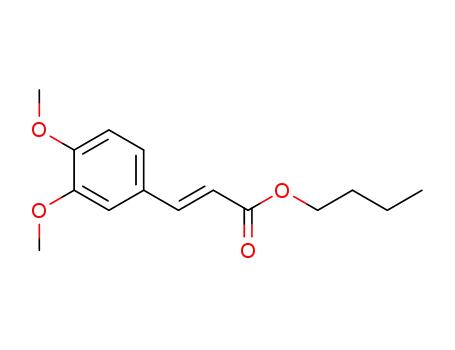 n-butyl (E)-3-(3,4-dimethoxyphenyl)acrylate