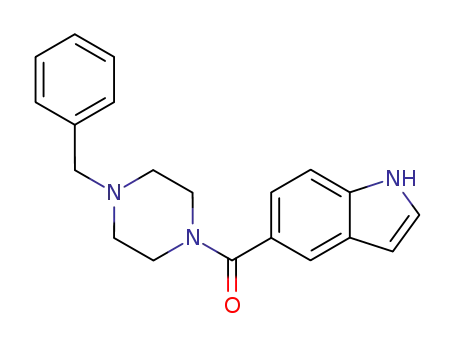 N-benzyl-N'-(5-indolylcarbonyl)piperazine