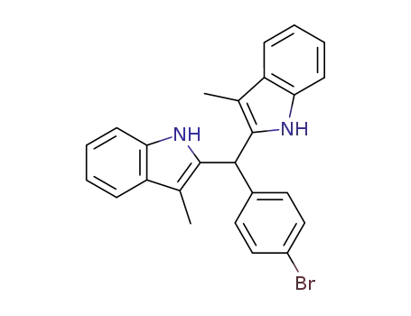 2,2'-((4-bromophenyl)methylene)bis(3-methyl-1H-indole)