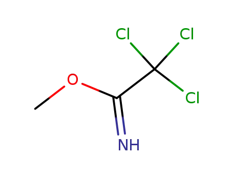 Molecular Structure of 2533-69-9 (METHYL 2,2,2-TRICHLOROACETIMIDATE)