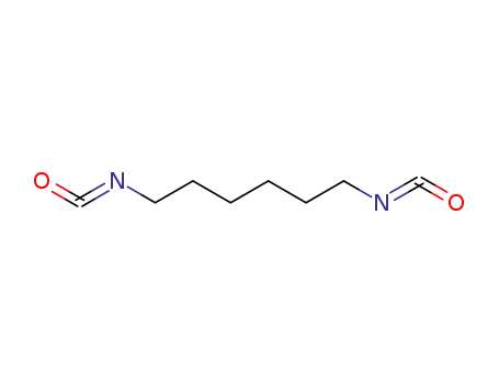 Molecular Structure of 822-06-0 (Hexamethylene Diisocyanate)