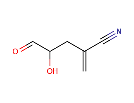 4-hydroxy-2-methylidene-5-oxo-pentanenitrile