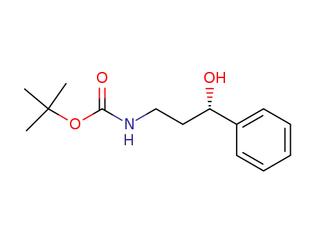 (S)-(-)-N-(tert-butoxycarbonyl)-3-amino-1-phenylpropan-1-ol