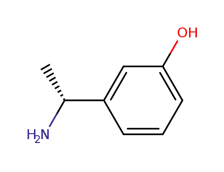 Molecular Structure of 518060-42-9 ((R)-3-(1-AMINOETHYL)PHENOL)