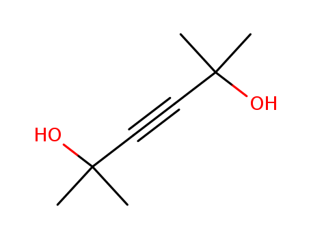 142-30-3,2,5-Dimethyl-3-hexyne-2,5-diol,Olfine Y;Tetramethyl-2-butyne-1,4-diol;Tetramethyl-2-butynediol;2,5-Dihydroxy-2,5-dimethyl-3-hexyne;D 43;Kemitracin 50;NSC 117261;NSC 8340;