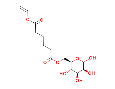 Hexanedioic acid (2R,3S,4S,5S)-3,4,5,6-tetrahydroxy-tetrahydro-pyran-2-ylmethyl ester vinyl ester