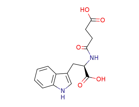 (R)-N-[1-carboxy-2-(1H-indol-3-yl)ethyl]succinamic acid