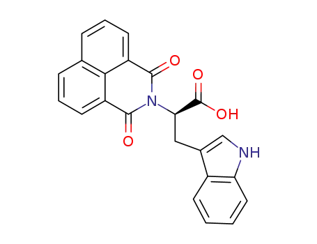 2-(1,3-dioxo-1H,3H-benzo[de]isoquinolin-2-yl)-3-(1H-indol-3-yl)-propionic acid