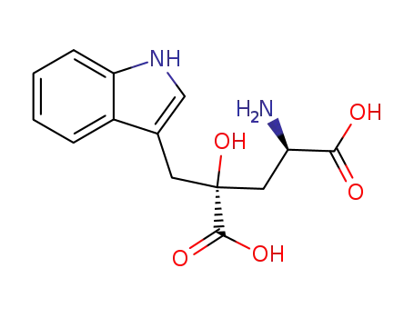 (2R,4R)-2-((1H-indol-3-yl)methyl)-4-amino-2-hydroxypentane-1,5-dioic acid