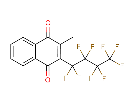 2-methyl-3-nonafluorobutyl-[1,4]naphthoquinone
