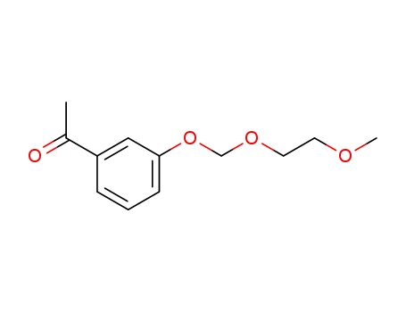 1-[3-(2-methoxy-ethoxymethoxy)-phenyl]-ethanone