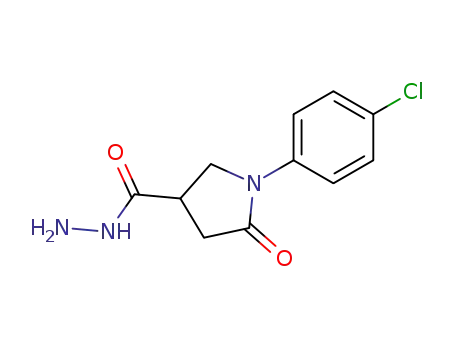 1-(4-chlorophenyl)-5-oxopyrrolidin-3-carbohydrazide