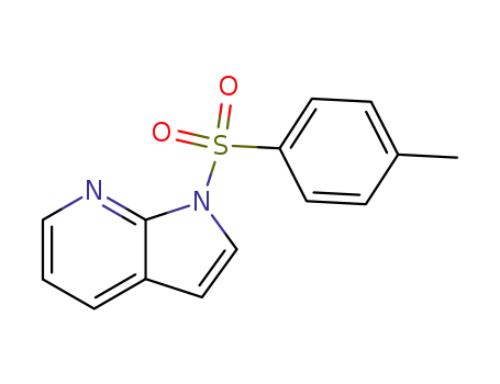 Molecular Structure of 348640-02-8 (1H-Pyrrolo[2,3-b]pyridine, 1-[(4-methylphenyl)sulfonyl]-)