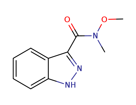 1H-Indazole-3-carboxamide, N-methoxy-N-methyl-
