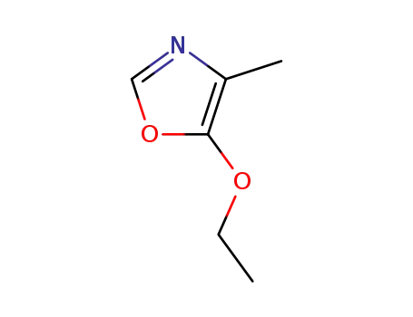 Molecular Structure of 5006-20-2 (5-Ethoxy-4-methyloxazole)
