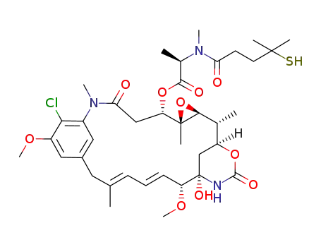 D-N2'-deacetyl-N2'-(4-mercapto-4-methyl-1-oxopentyl)maytansine