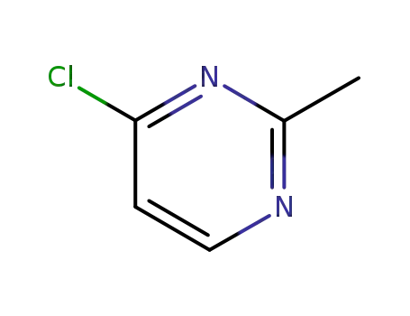 Molecular Structure of 4994-86-9 (4-CHLORO-2-METHYLPYRIMIDINE)