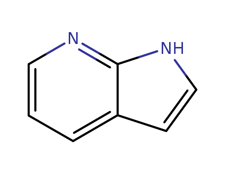 271-63-6,7-Azaindole,1,7-Dideazapurine;7H-Pyrrolo(2,3-b)pyridine;7-Aza-1-pyrindine;2,9-diazabicyclo[4.3.0]nona-2,4,7,10-tetraene;7H-Pyrrolo[2, 3-b]pyridine;7-Azaindole 98%;7-Azaindole,1H-Pyrrolo[2,3-b]pyridine;