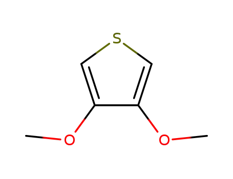 Molecular Structure of 51792-34-8 (Thiophene,3,4-dimethoxy-)