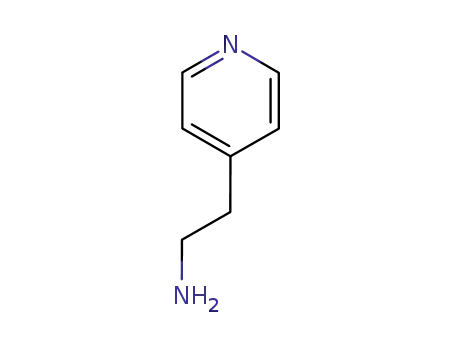 Molecular Structure of 13258-63-4 (4-(2-Aminoethyl)pyridine)