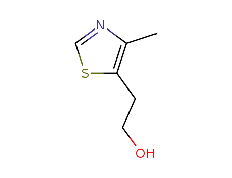 Molecular Structure of 137-00-8 (5-(2-Hydroxyethyl)-4-methylthiazole)