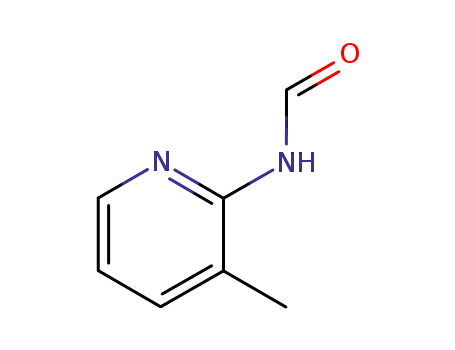 Molecular Structure of 4931-46-8 (N-(3-methylpyridin-2-yl)formamide)