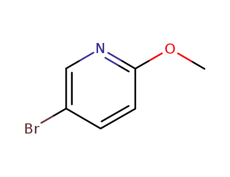 Molecular Structure of 13472-85-0 (5-Bromo-2-methoxypyridine)