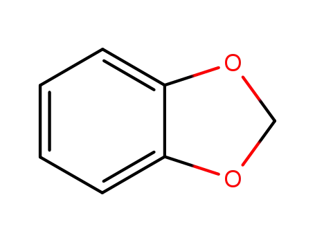 Molecular Structure of 274-09-9 (1,3-Benzodioxole)