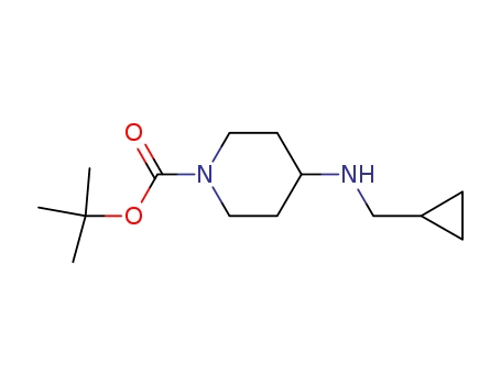 4-[(cyclopropylmethyl)amino]-1-Piperidine carbocylic acid 1,1-dimethylethyl ester