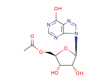 Molecular Structure of 28526-32-1 (Inosine, 5'-acetate)