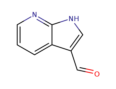 Molecular Structure of 4649-09-6 (7-AZAINDOLE-3-CARBOXALDEHYDE)