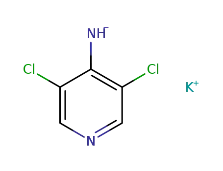 Potassium salt of 4-amino-3, 5-dichloropyridine