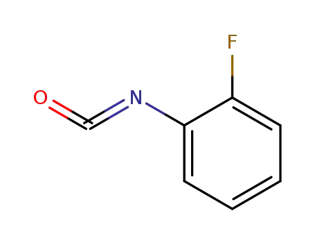 Molecular Structure of 16744-98-2 (2-FLUOROPHENYL ISOCYANATE)