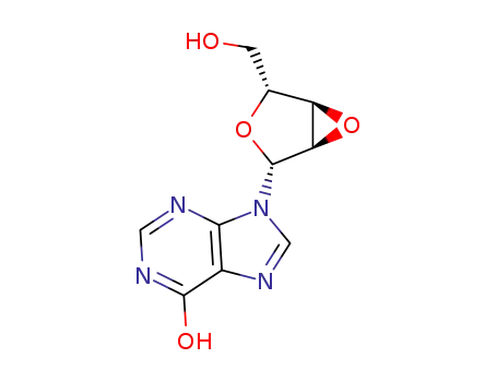 Molecular Structure of 31766-13-9 (2',3'-Anhydroinosine)