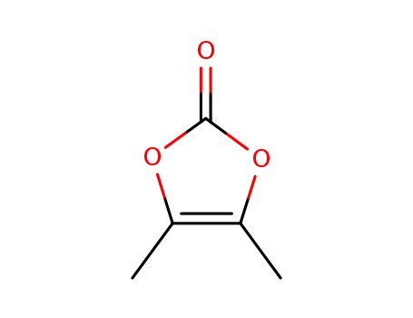 Molecular Structure of 37830-90-3 (4,5-Dimethyl-1,3-dioxol-2-one)