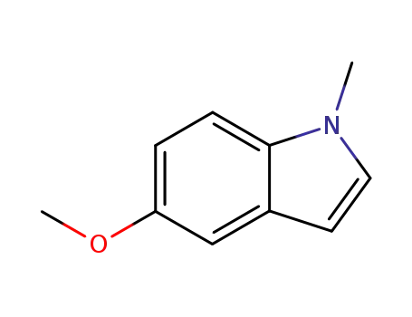 Molecular Structure of 2521-13-3 (5-METHOXY-1-METHYL-1H-INDOLE)