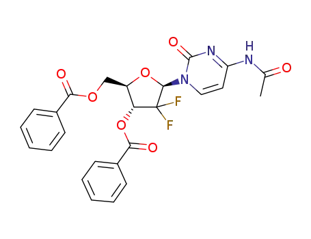 (2R,3R)-5-(4-acetamido-2-oxopyrimidin-1(2H)-yl)-2-((benzoyloxy)methyl)-4,4-difluorotetrahydrofuran-3-yl benzoate
