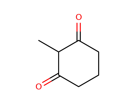Molecular Structure of 1193-55-1 (2-Methyl-1,3-cyclohexanedione)