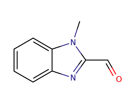 Molecular Structure of 3012-80-4 (1-METHYL-2-FORMYLBENZIMIDAZOLE)