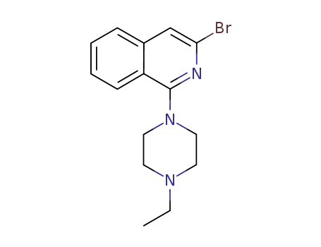 3-bromo-1-(4-ethylpiperazin-1-yl)isoquinoline