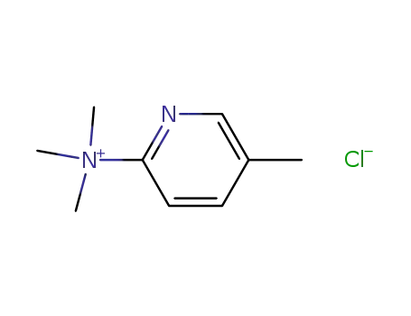 trimethyl-(5-methyl-pyridin-2-yl)-ammonium chloride