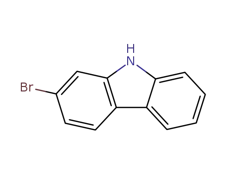 Molecular Structure of 3652-90-2 (2-BROMOCARBAZOLE)