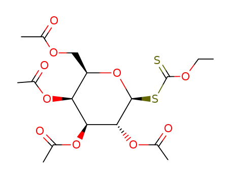 2,3,4,6-Tetra-O-acetyl-β-D-galactopyranosyl-aethylxanthat