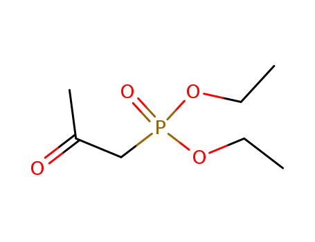 Molecular Structure of 1067-71-6 (Diethyl (2-oxopropyl)phosphonate)