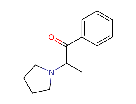 19134-50-0,1-phenyl-2-pyrrolidin-1-yl-propan-1-one,Propiophenone,2-(1-pyrrolidinyl)- (6CI,7CI,8CI);a-Pyrrolidinopropiophenone;
