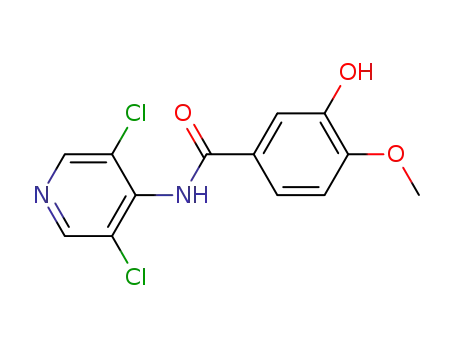 3-hydroxy-N-(3,5-dichloropyridin-4-yl)-4-methoxybenzamide