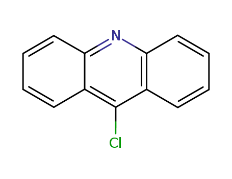 Molecular Structure of 1207-69-8 (9-Chloroacridine)