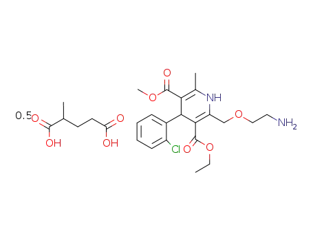 amlodipine hemi-2-methyl glutarate salt