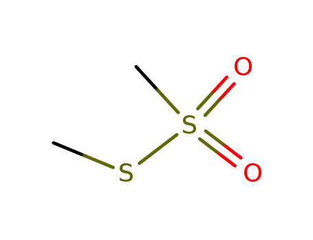 Molecular Structure of 2949-92-0 (S-Methyl methanethiolsulfonate)