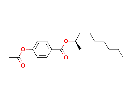 (R)-1-methyloctyl-4-acetoxyphenylcarboxylate